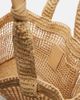 Chloe ChloÃ© Summer Banana East-West raffia tote bag - 3