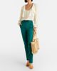 Chloe ChloÃ© Summer Banana East-West raffia tote bag - 5