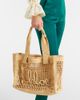 Chloe ChloÃ© Summer Banana East-West raffia tote bag - 7