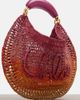 Chloe Chloé Summer Banana Medium raffia shoulder bag - 6