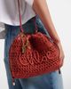 Chloe ChloÃ© Summer Banana Mini raffia shoulder bag - 2