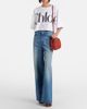 Chloe ChloÃ© Summer Banana Mini raffia shoulder bag - 5