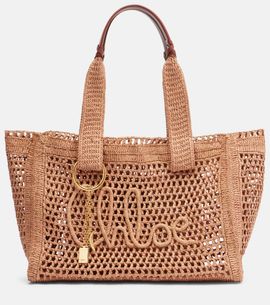 Chloe Chloé Summer Banana raffia tote bag