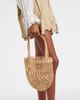 Chloe Chloé Summer Banana Small raffia tote bag - 2