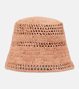 Chloe Chloé Sunset raffia bucket hat