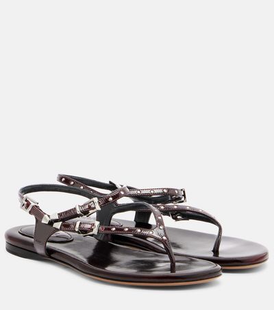 Chloe ChloÃ© Susanna studded leather thong sandals