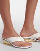Chloe ChloÃ© Swimming Cool patent leather thong sandals - 2