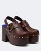 Chloe Chloé Talis leather platform clogs - 1