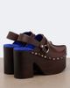 Chloe Chloé Talis leather platform clogs - 4