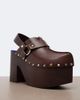 Chloe Chloé Talis leather platform clogs - 5