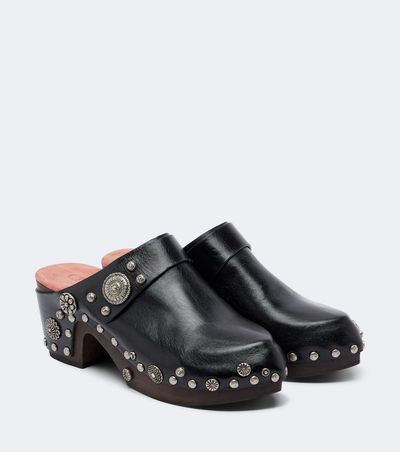 Chloe Chloé Talis studded leather clogs