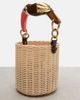 Chloe ChloÃ© Tropicus wicker bucket bag - 6