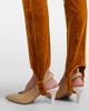 Chloe ChloÃ© Velvet stirrup pants - 4