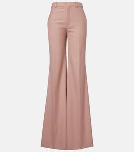 Chloe ChloÃ© Virgin wool flared pants