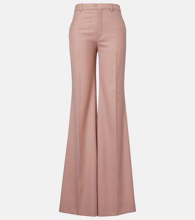 Chloe ChloÃ© Virgin wool flared pants