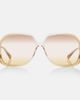 Chloe Chloé Wavy square sunglasses - 1