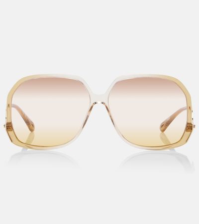 Chloe Chloé Wavy square sunglasses