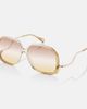 Chloe Chloé Wavy square sunglasses - 4