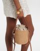 Chloe Chloé Woody Small raffia bucket bag - 2