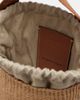Chloe Chloé Woody Small raffia bucket bag - 3