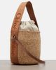 Chloe Chloé Woody Small raffia bucket bag - 4