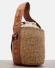 Chloe Chloé Woody Small raffia bucket bag - 6