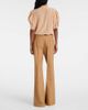 Chloe ChloÃ© Wool grain de poudre flared pants - 3