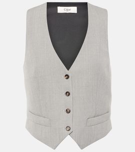 Chloe Chloé Wool vest