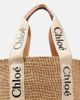 Chloe ChloÃ© x Mifuko Woody Large raffia tote - 6
