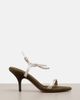 Chloe ChloÃ© Zia embellished metallic leather sandals - 5