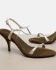 Chloe ChloÃ© Zia embellished metallic leather sandals - 6