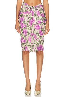 Chloe Chloe Above The Knee Wrapped Skirt