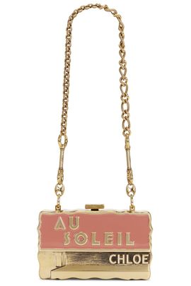 Chloe Chloe Au Soleil Brass Shoulder Bag