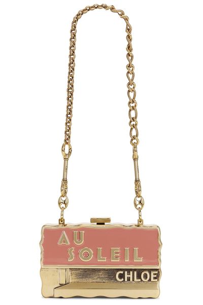 Chloe Chloe Au Soleil Brass Shoulder Bag