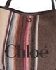 Chloe Chloe Clover Medium Striped Tapestry Tote - 2
