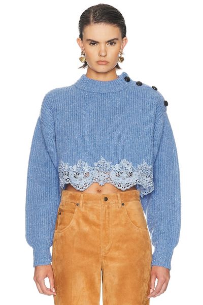 Chloe Chloe Cropped Sweater
