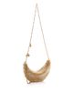 Chloe Chloe Halfmoon Mini Icons Shearling Shoulder Bag - 4