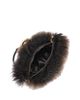 Chloe Chloe Horse Chain Shearling Shoulder Bag - 5