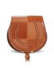 Chloe Chloe Marcie Checkered Leather & Suede Saddle Bag - 1