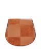 Chloe Chloe Marcie Checkered Leather & Suede Saddle Bag - 5