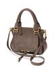 Chloe Chloe Marcie Small Suede Double Handbag - 5