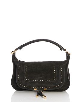 Chloe Chloe Marcie Small Suede Shoulder Bag