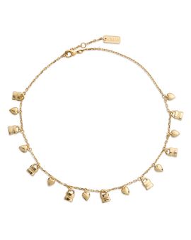 Chloe Chloe Mini Paddington Charm Necklace, 14.5-15.5