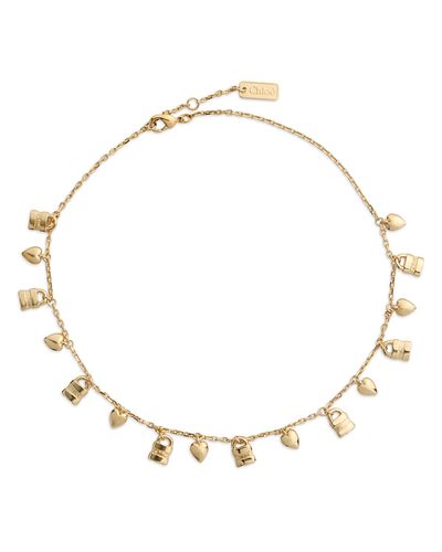 Chloe Chloe Mini Paddington Charm Necklace, 14.5-15.5