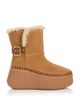Chloe Chloe Nama Shearling Lined Platform Boots - 4