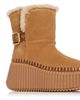 Chloe Chloe Nama Shearling Lined Platform Boots - 6