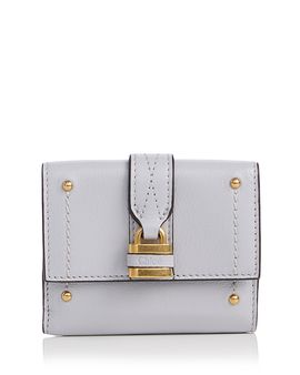 Chloe Chloe Paddington Mini Leather Trifold Wallet