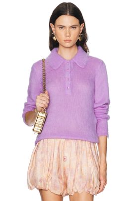 Chloe Chloe Polo Sweater