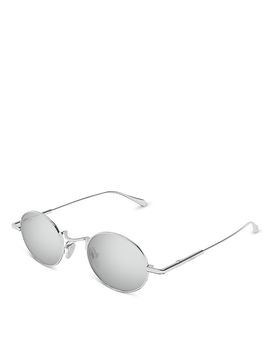 Chloe Chloe Round Mirrored Sunglasses, 44mm