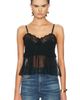Chloe Chloe Sheer Lace Cami Top - 1
